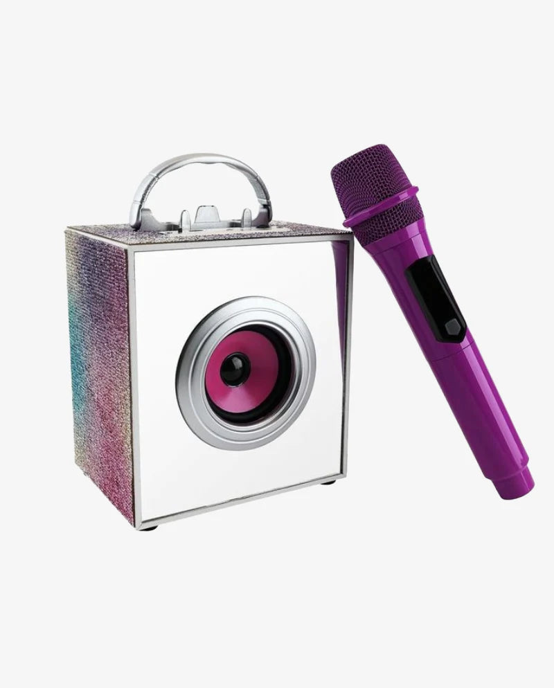 Infinity Speaker Karaoke Set - Purple by Trend Tech Brands