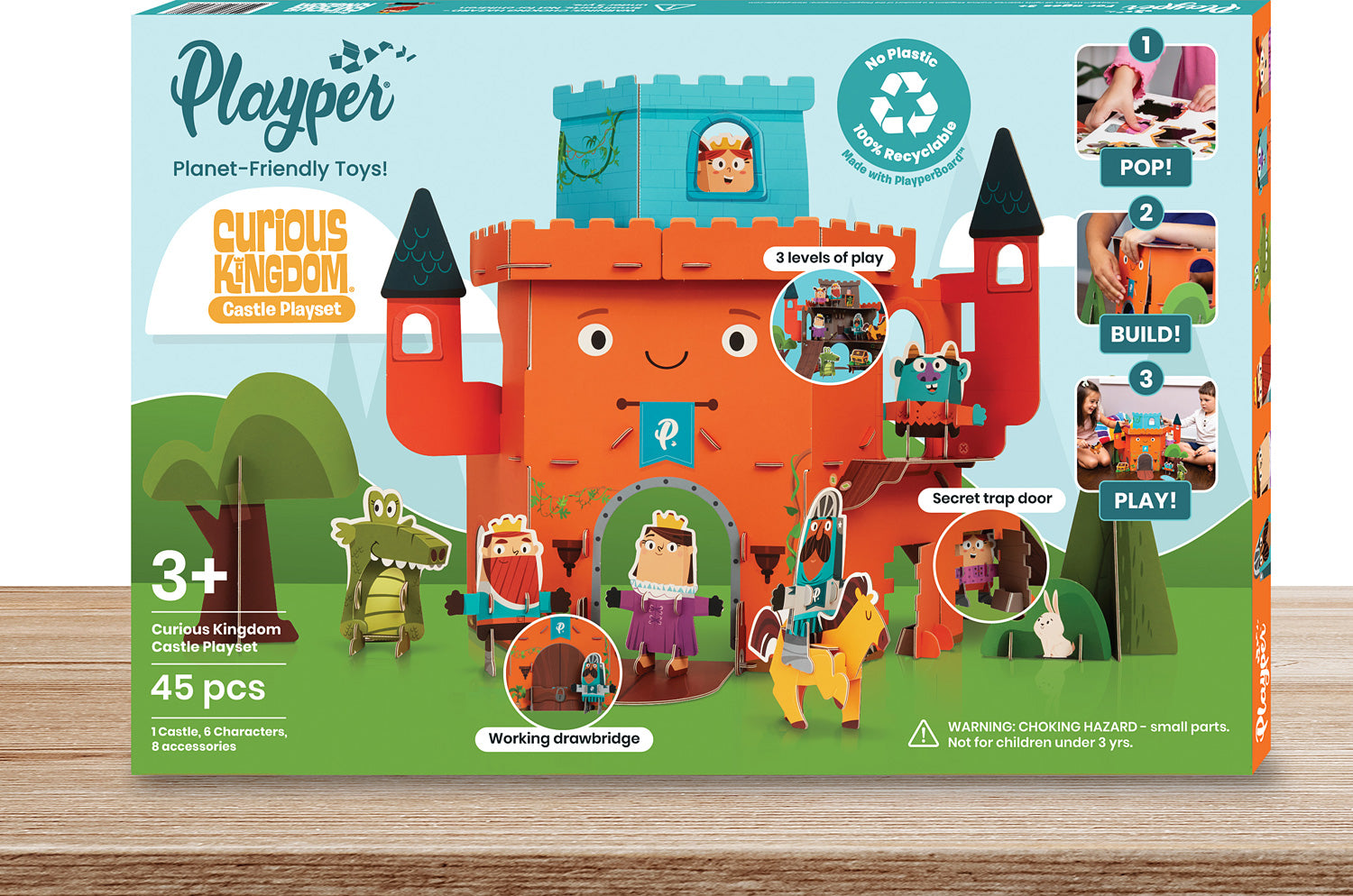 Curious Kingdom Castle Playset by Playper