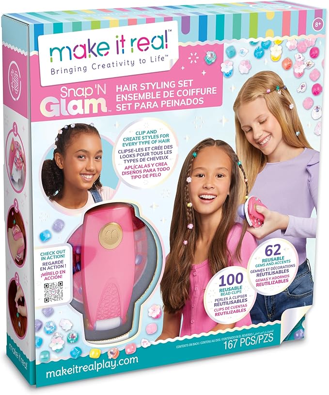 Snap N Glam Hairstyling Set by Make It Real