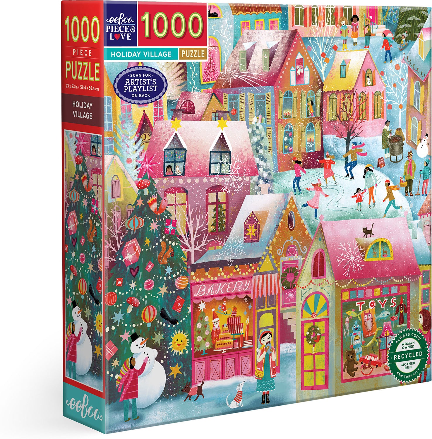 Holiday Village 1000 pc Puzzle #PZTHYV