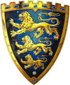 Triple Lion King Shield Small by Liontouch #29116LT