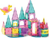 Magna-Tiles Castle DLX + MicroMAGS 48 Piece Set #242048CA