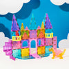 Magna-Tiles Castle DLX + MicroMAGS 48 Piece Set #242048CA