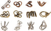 True Genius Ancient Metal Puzzles - 12 pc by Project Genius #TG404