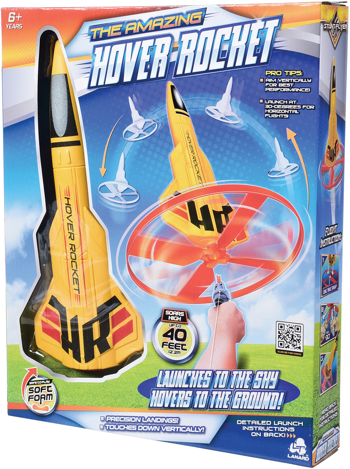 The Amazing Hover Rocket by US Toy #4823