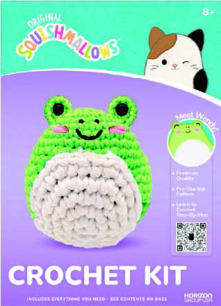 Squishmallow Crochet Kit Wendy Frog #228126