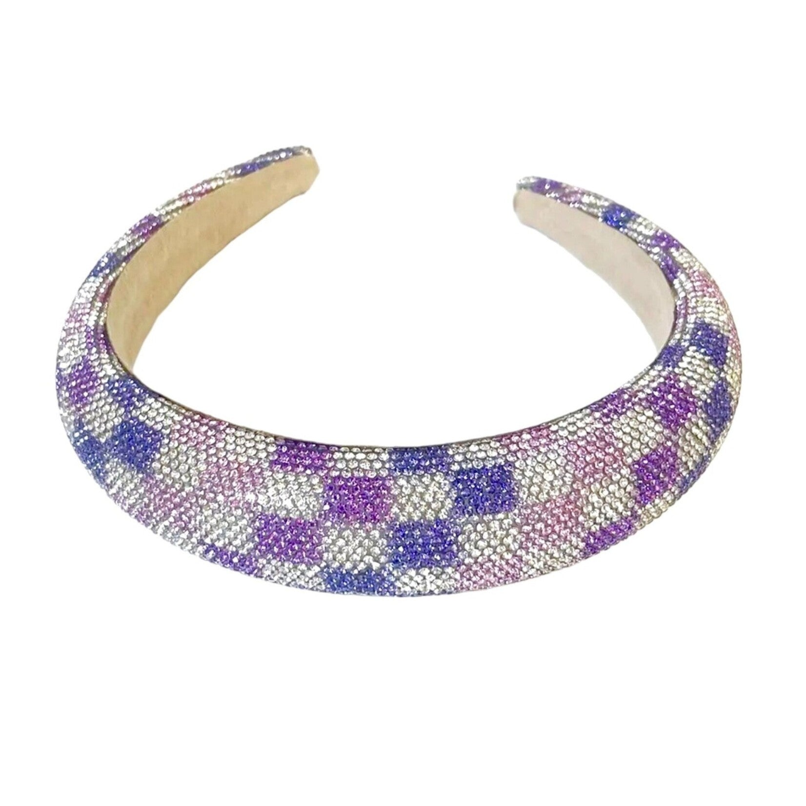 Era Crystal Check Headband by Mavi #5603
