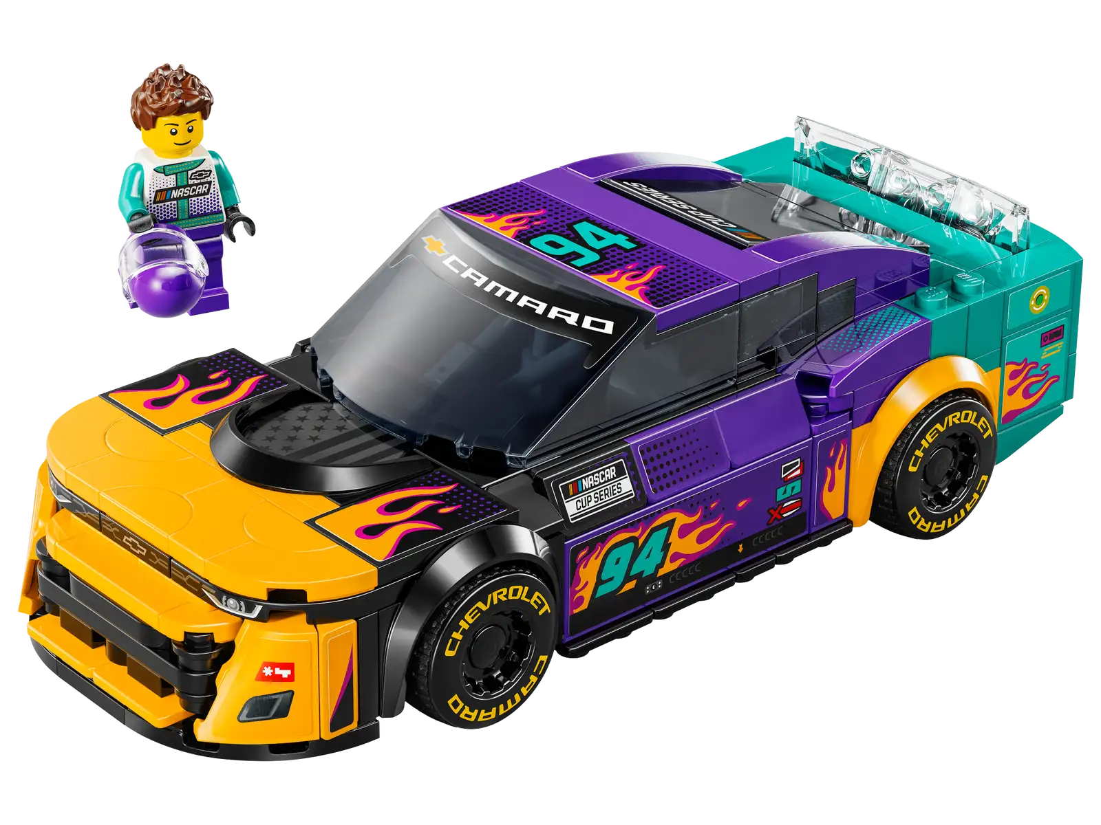 NASCAR Next Gen Chevrolet Camaro ZL1 by LEGO #76935