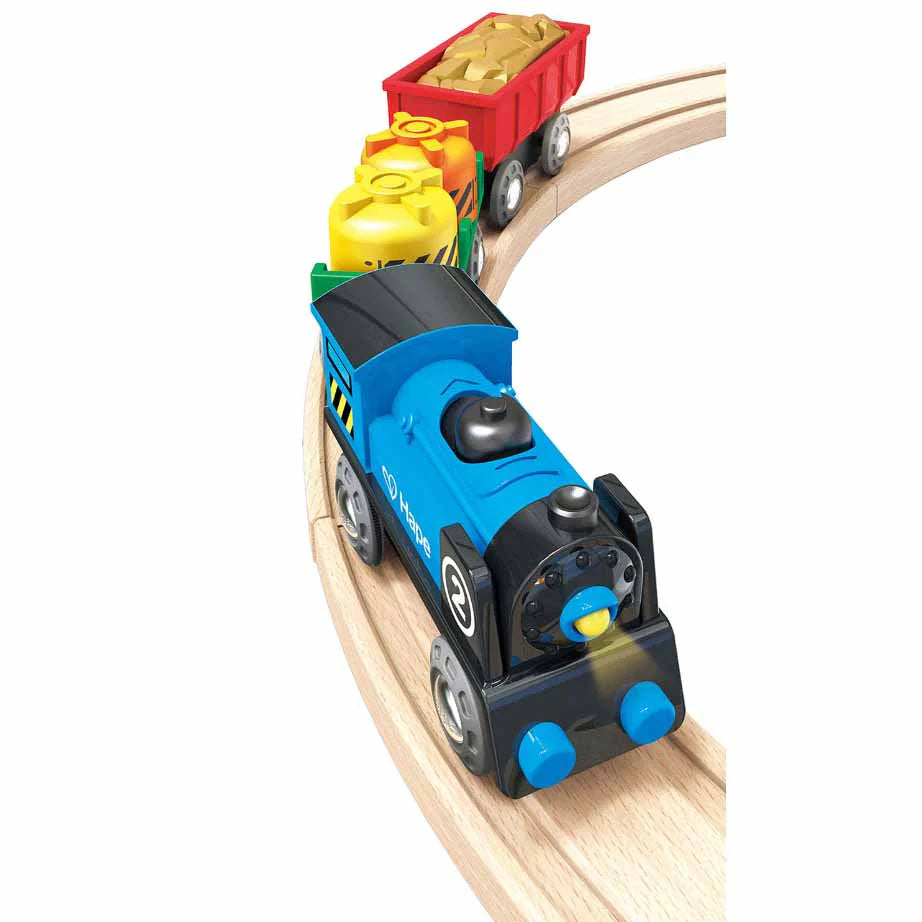 Battery Powered Rolling Stock Train Set by Hape #E3720