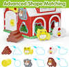 Farm Animal Musical Barn by iPlay iLearn