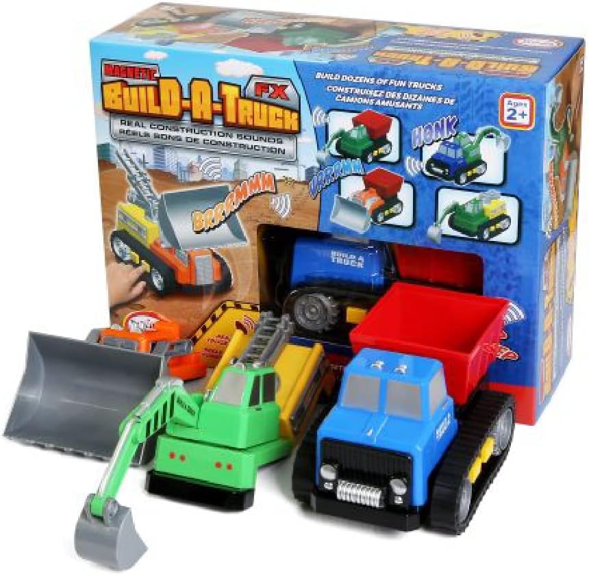 Magnetic Build-A-Truck Construction by Popular Playthings