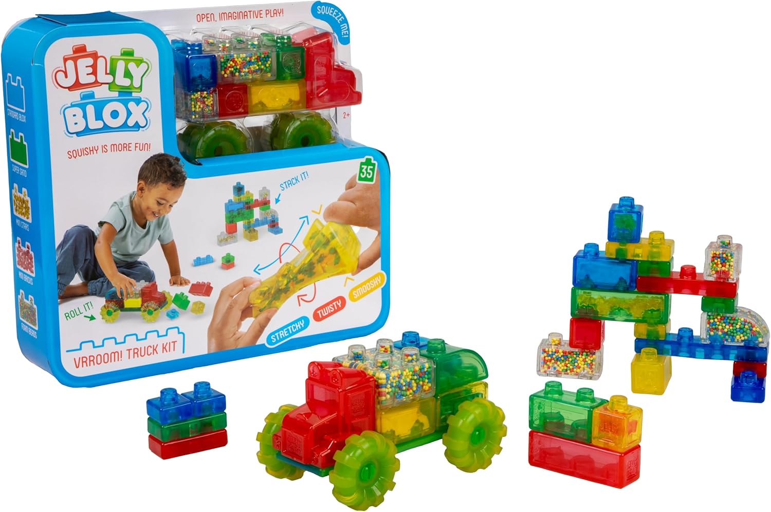 Jelly Blox 35 pk Vroom by Goliath