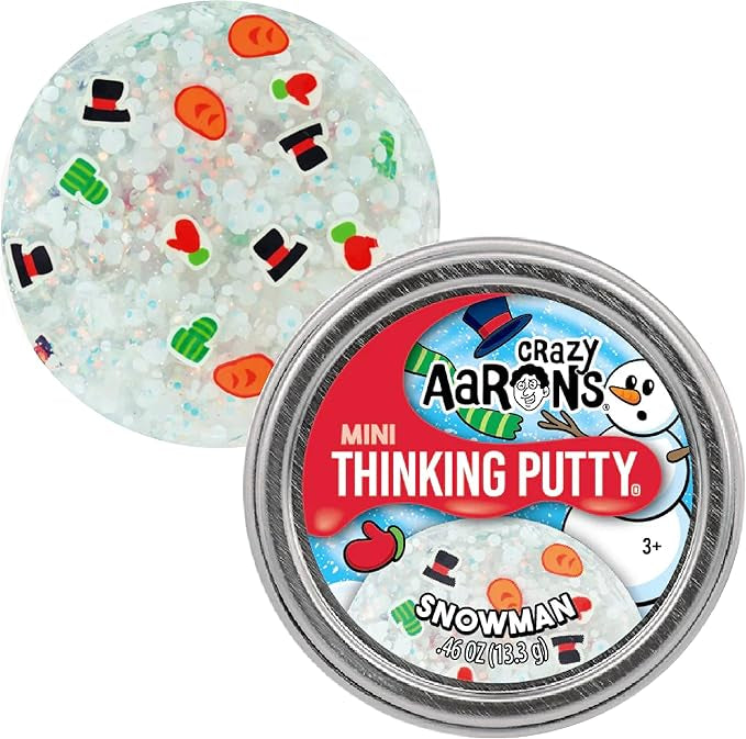 Crazy Aaron's Mini Stocking Stuffer Thinking Putty Assortment