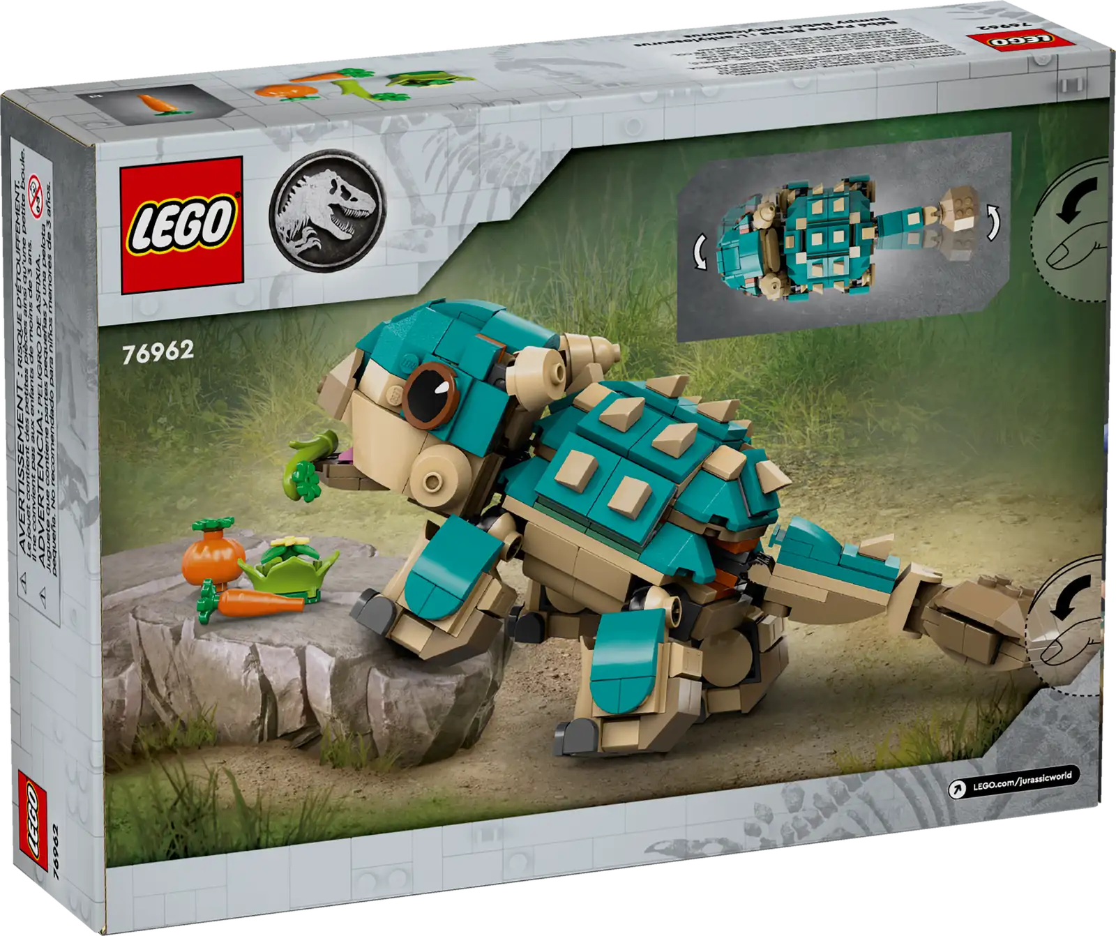 Jurassic World Baby Bumpy: Ankylosaurus CS by LEGO #76962