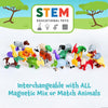 Magnetic Mix or Match Jungle Animals by Popular Playthings