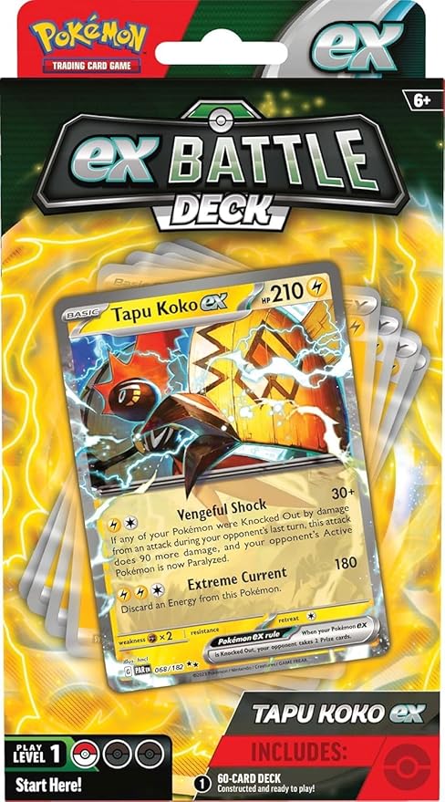 Tapu Koko Ex Battle Deck # PKU86778