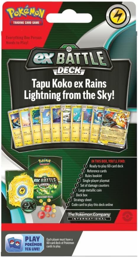 Tapu Koko Ex Battle Deck # PKU86778