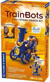 TrainBot: 2-in-1 Steam Maker Kit by Thames & Kosmos #550052