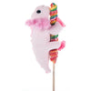 Lollyplush 6” Axolotl w/ 14” Rainbow Lollipop