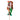 Lollyplush 9” Mermaid Brunette w/ 14” Rainbow Lollipop