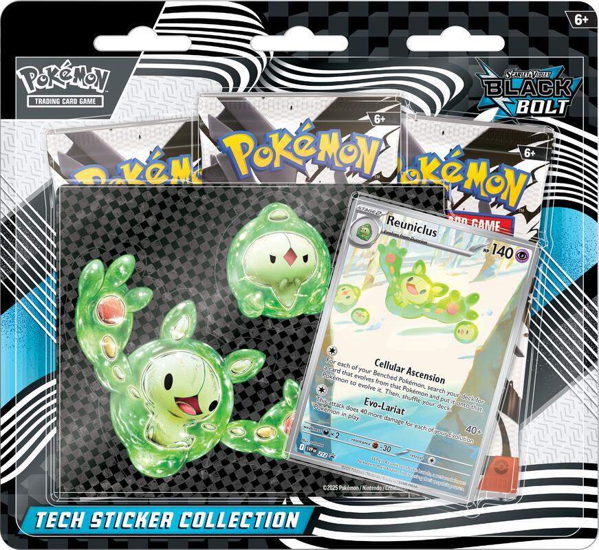 Pokémon Black Bolt Tech Sticker Collection #10-10128-108