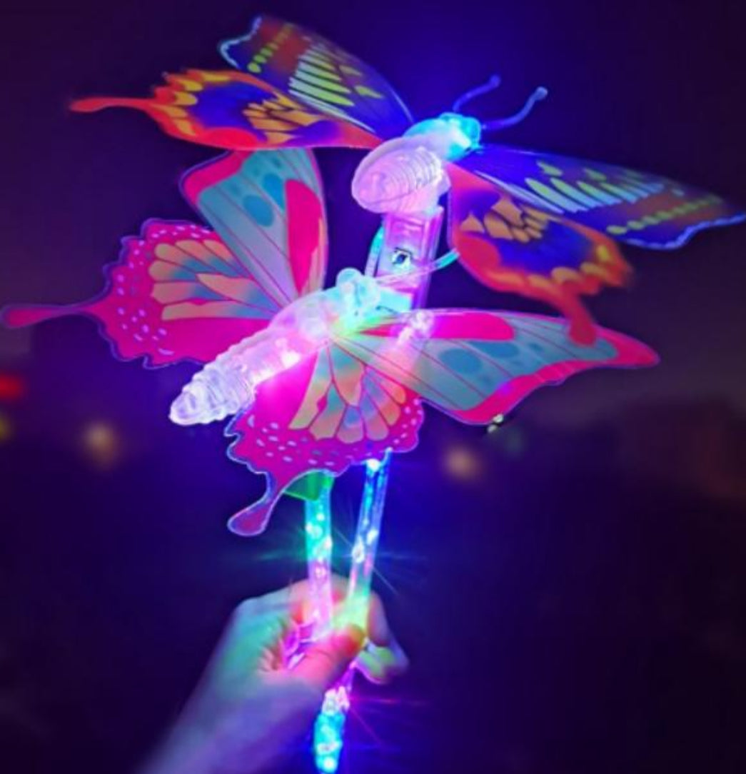 Light Up Butterfly Wand