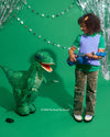 Remote Control Inflatable Dinosaur - Green