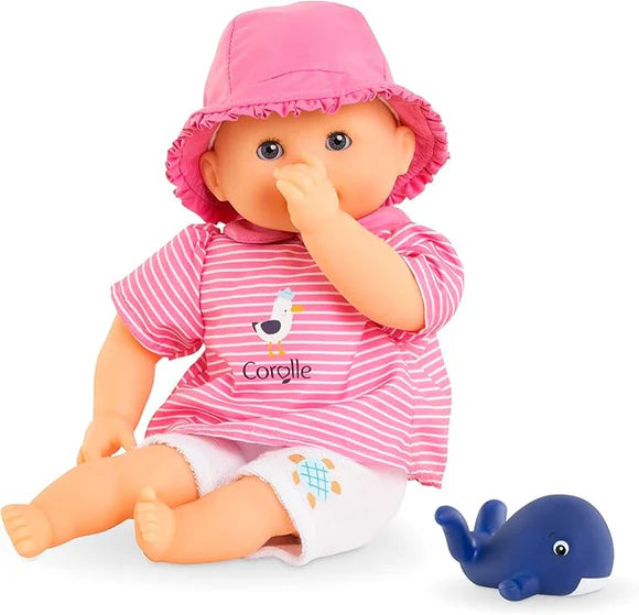 Bebe Bath Doll - Océane with Whale by Corolle