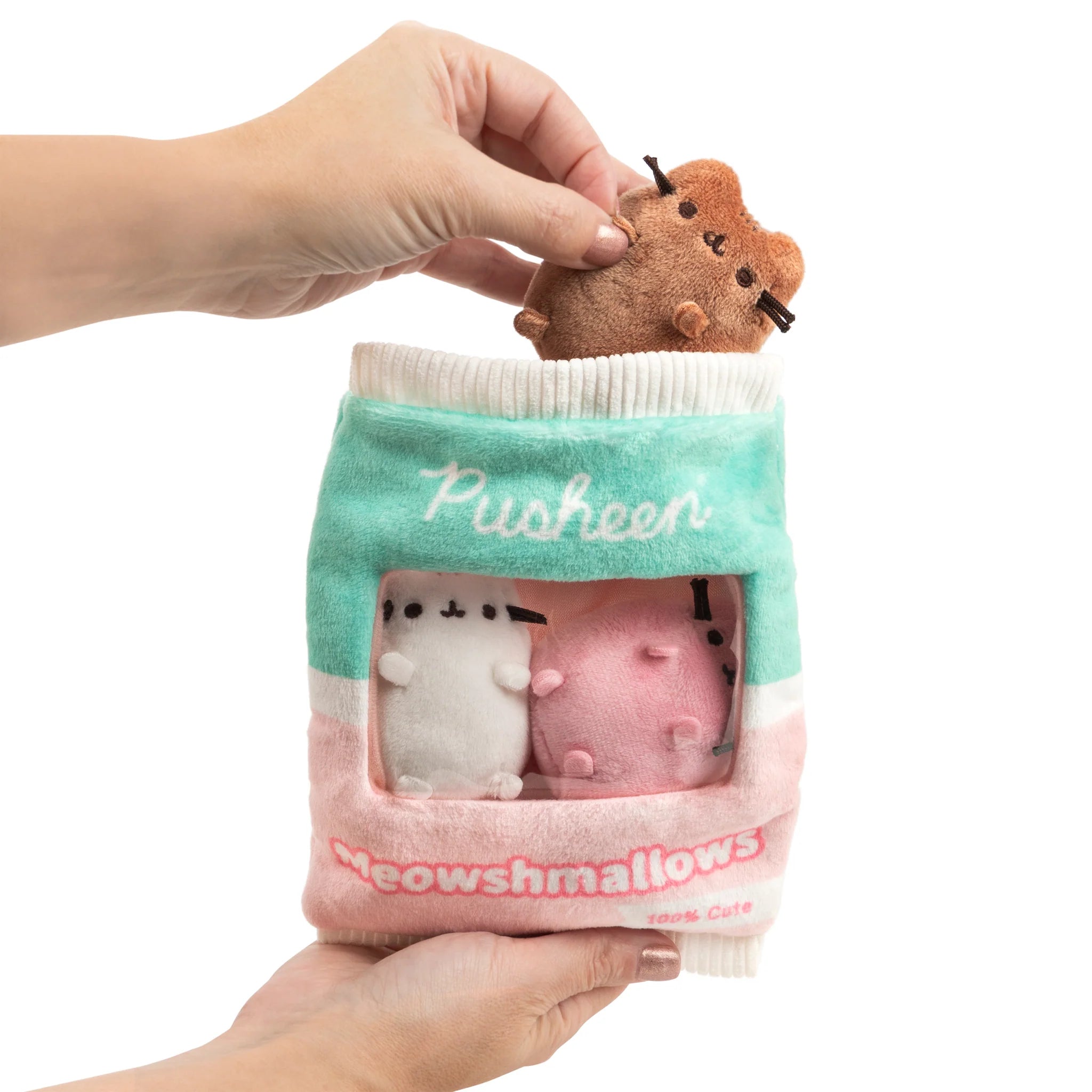 Pusheen Meowshmallows With Removable Mini Plush by Gund #6065082