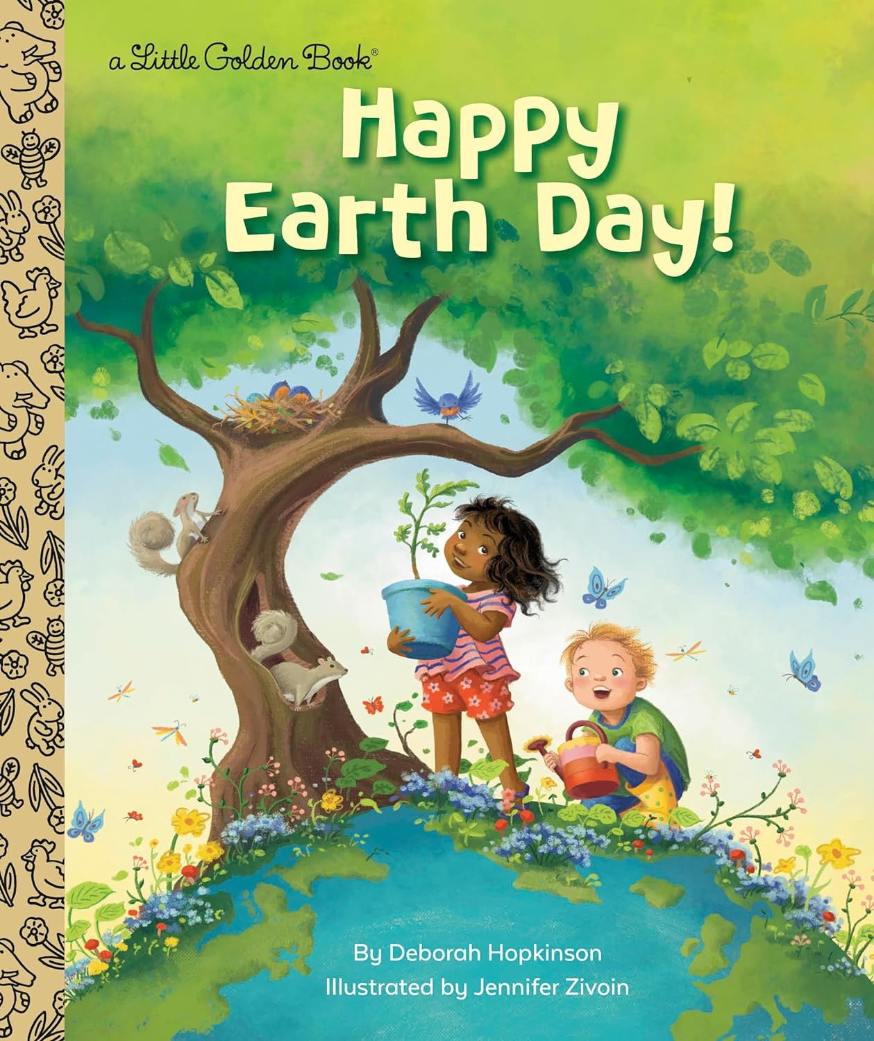 "Happy Earth Day" Little Golden Book