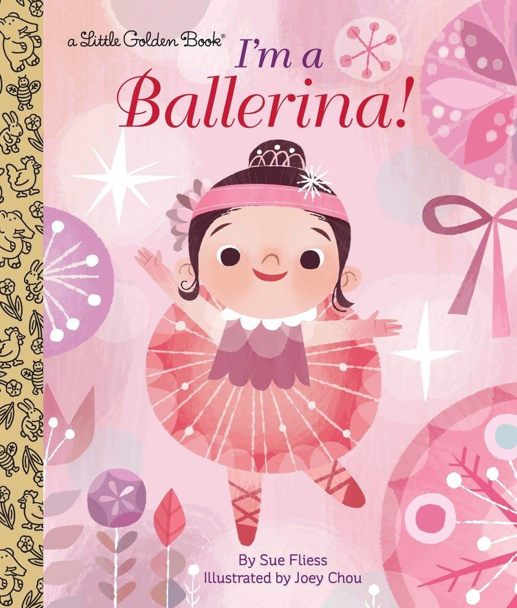 "I'm A Ballerina" Little Golden Book