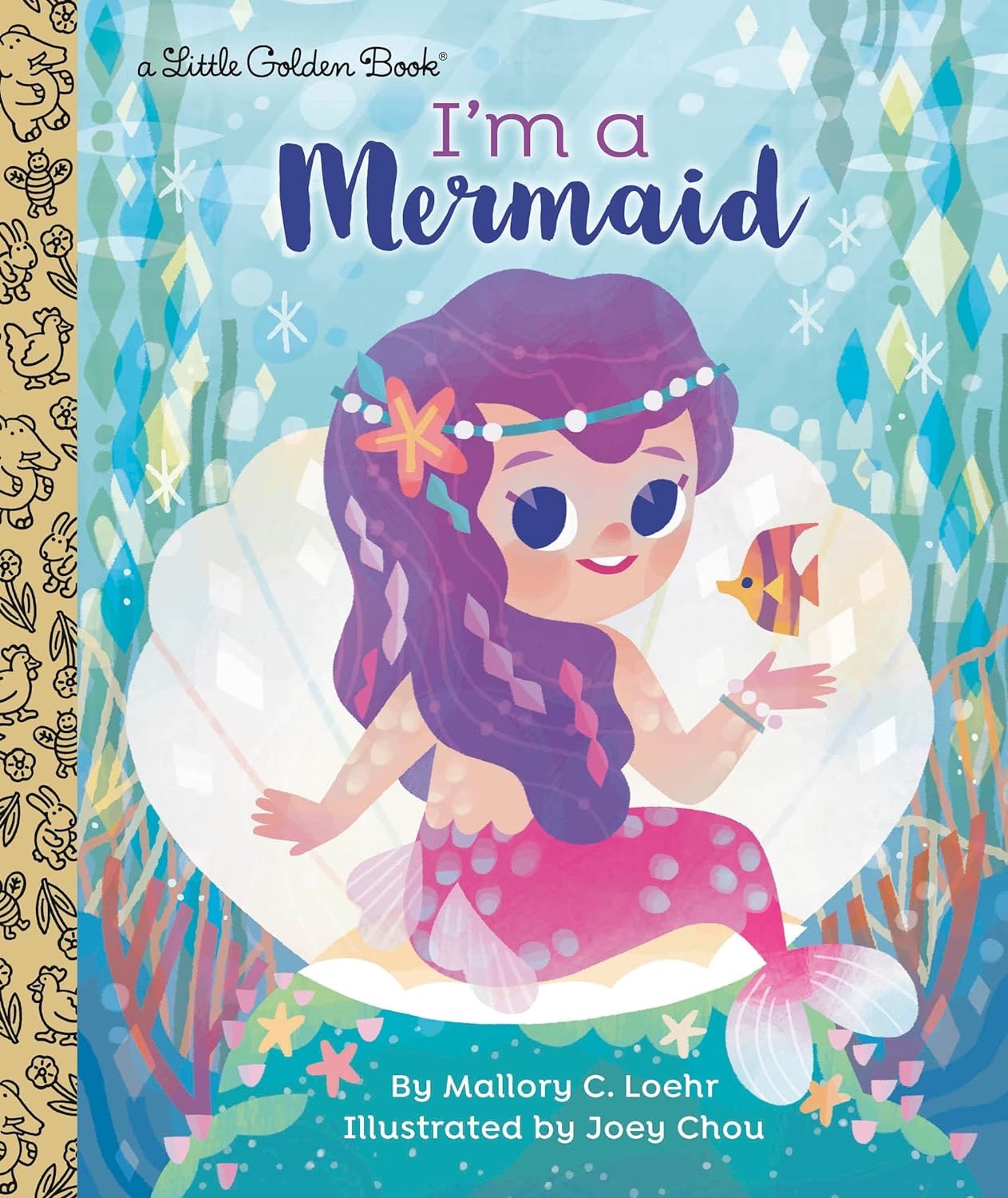 "I'm A Mermaid" Little Golden Book