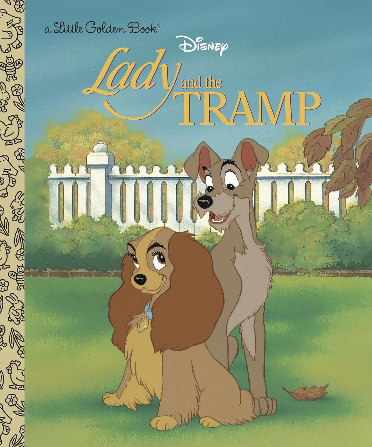 "Lady And The Tramp" Little Golden Book
