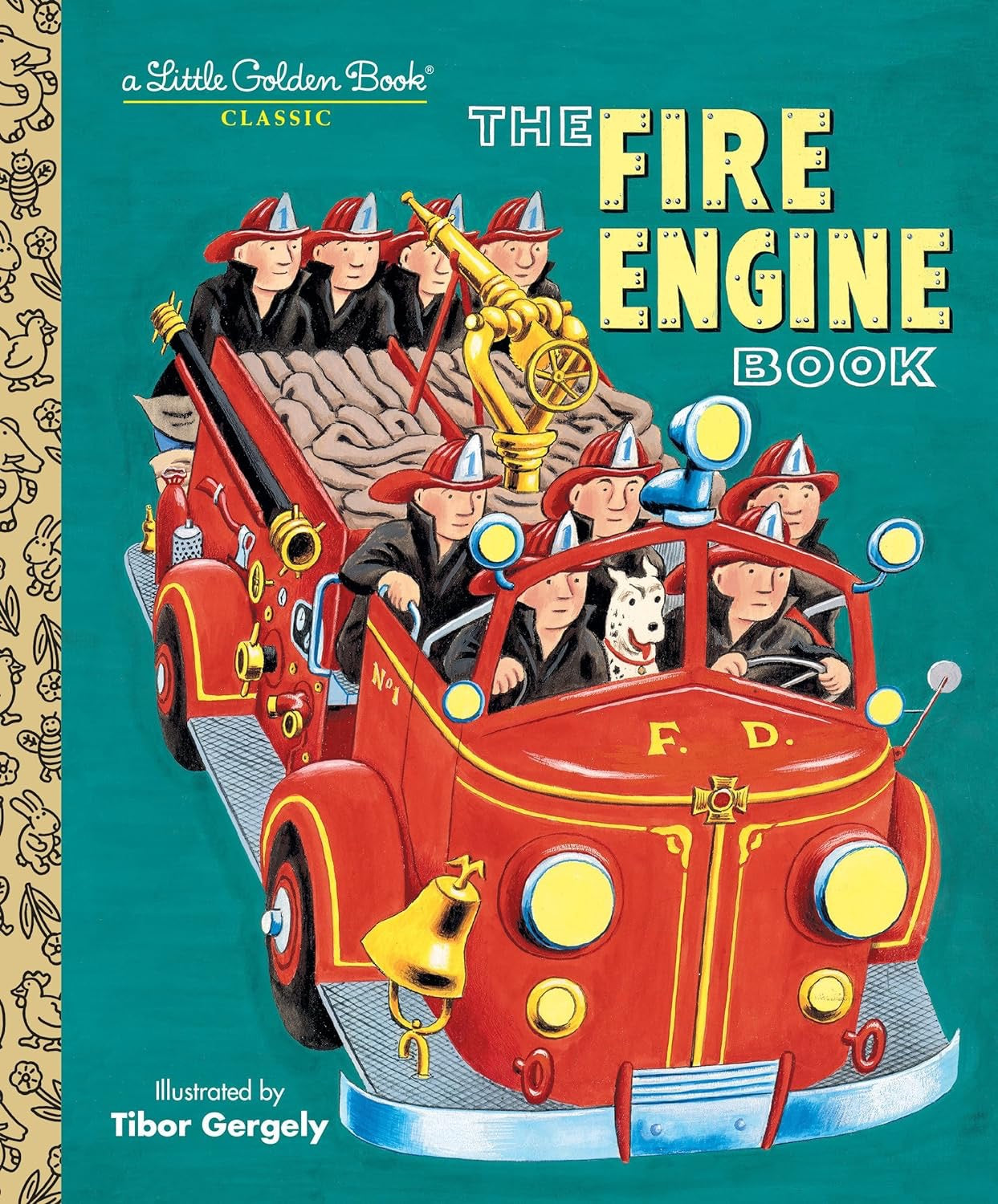 "The Fire Engine Book" Little Golden Book