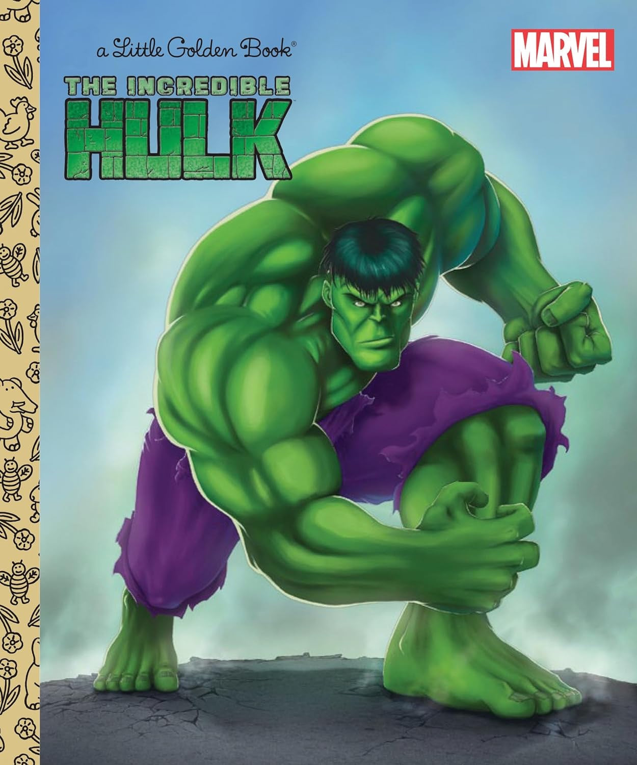 "The Incredible Hulk" Little Golden Book