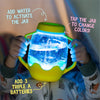 Sensory Play Jar Yellow By Glo Pals