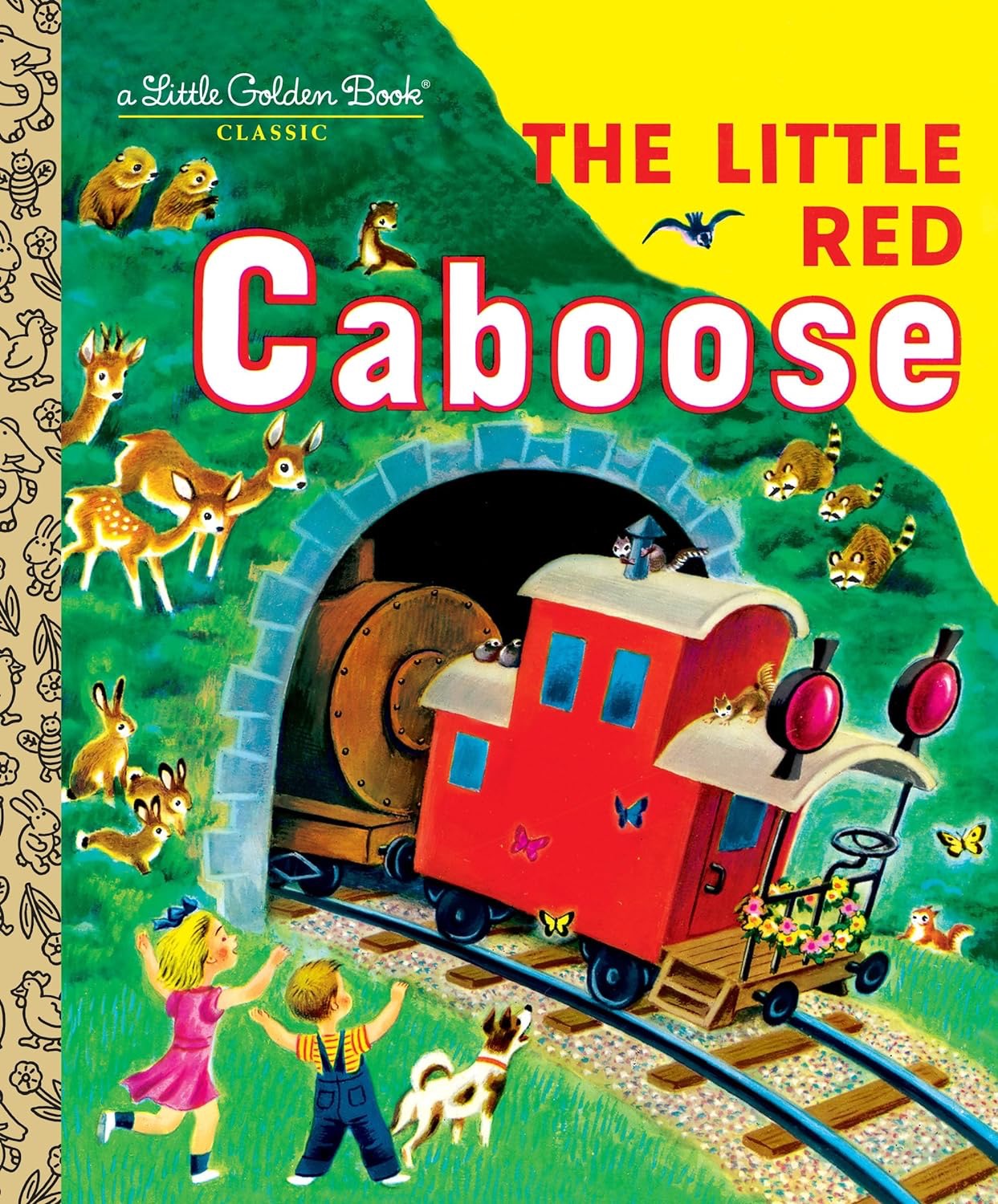 "The Little Red Caboose" Little Golden Book