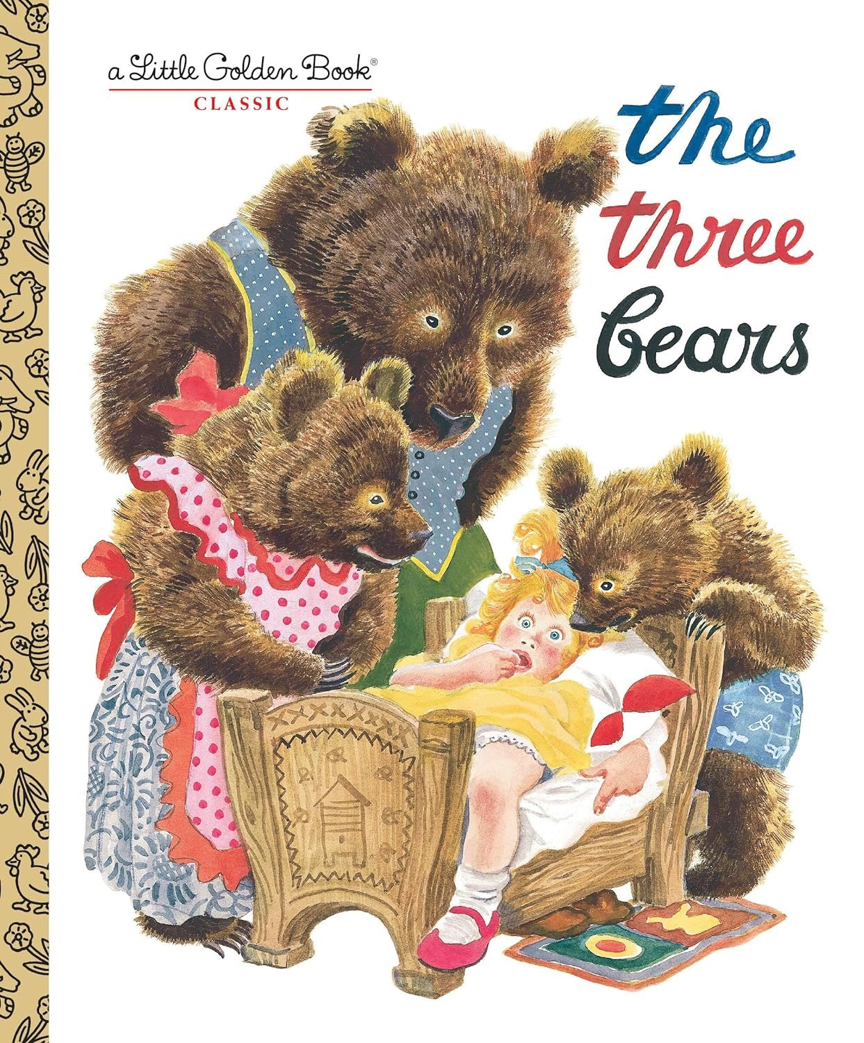 "The Three Bears" Little Golden Book