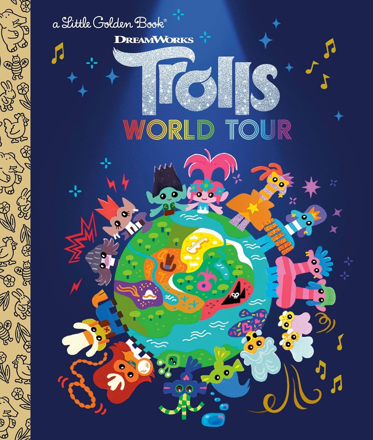 "Trolls World Tour" Little Golden Book