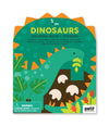 Coloring Book with Stickers Dinosaurs by Petit Collage
