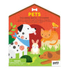 Coloring Book with Stickers Pets by Petit Collage