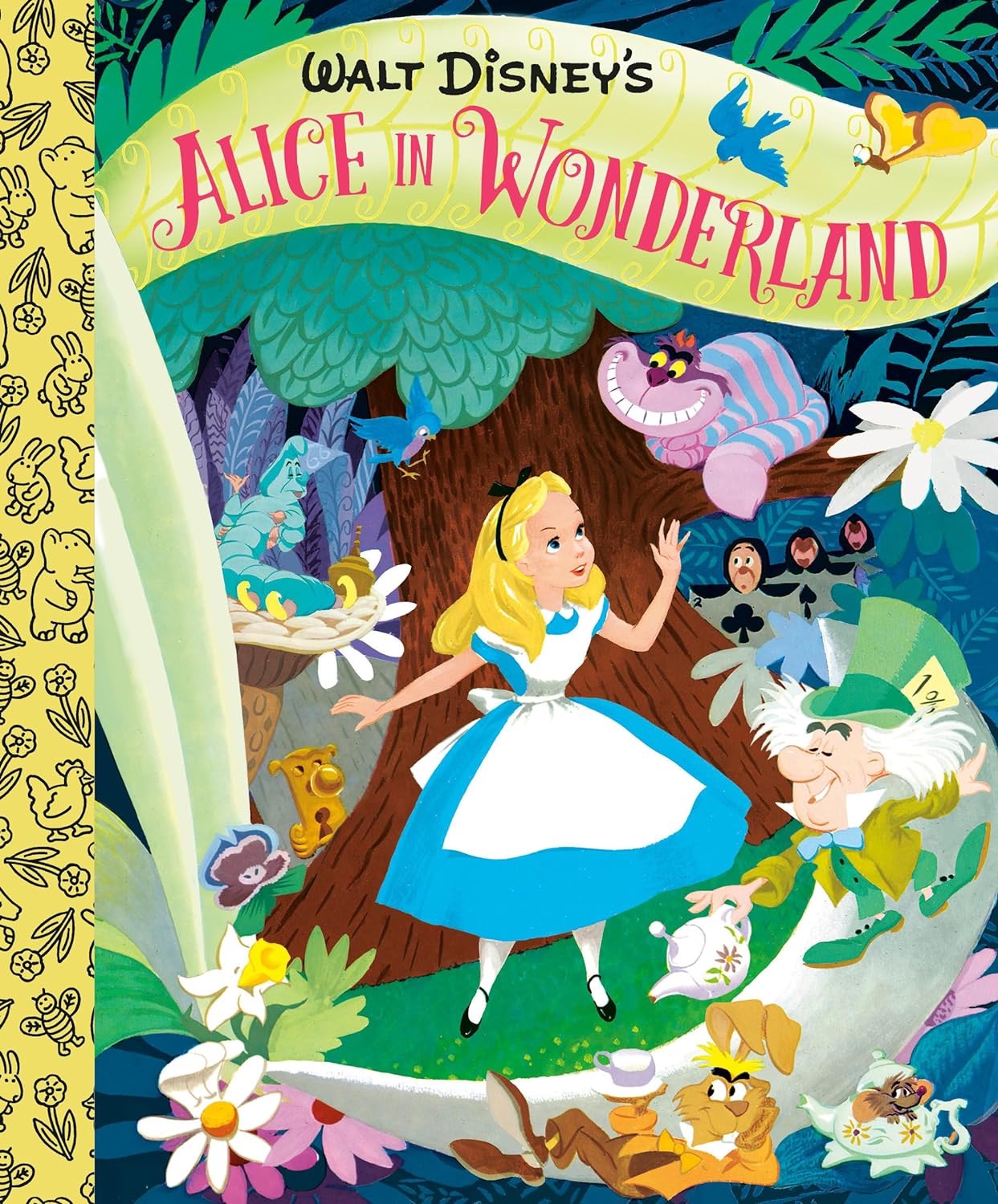 "Alice In Wonderland" Little Golden Book