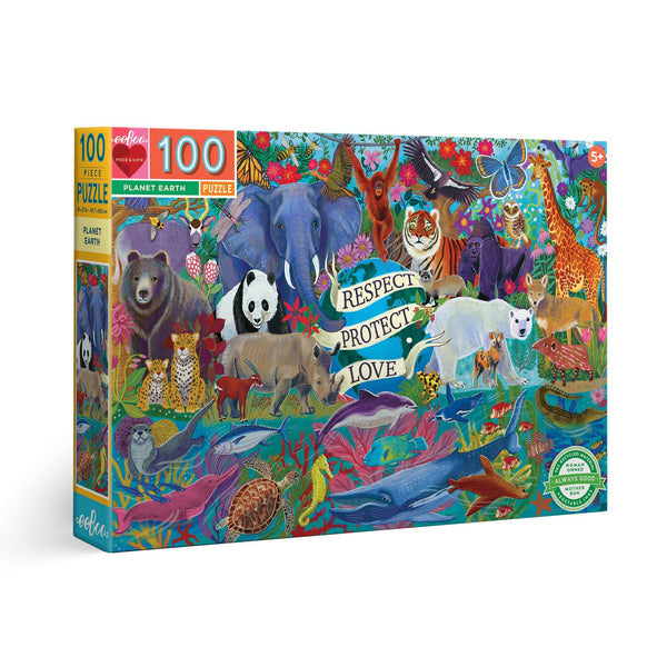 Planet Earth 100 PC Puzzle by eeBoo