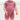 TWO PIECE SHORTIE SET- Mauve Ribbed