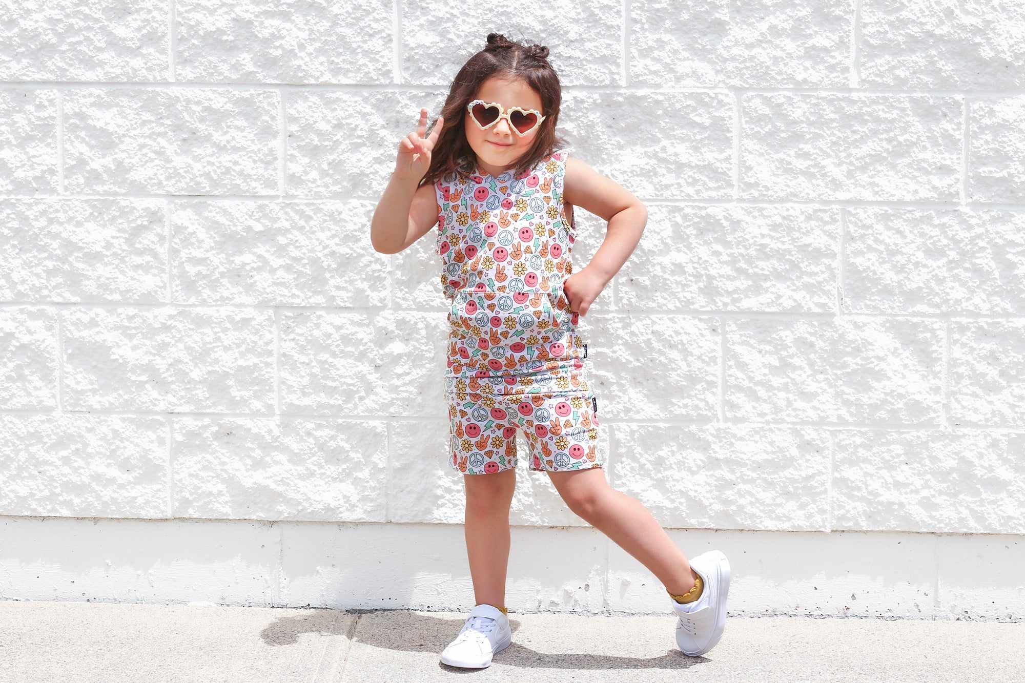 BAMBOO JOGGER SHORTS- Groovy Summer