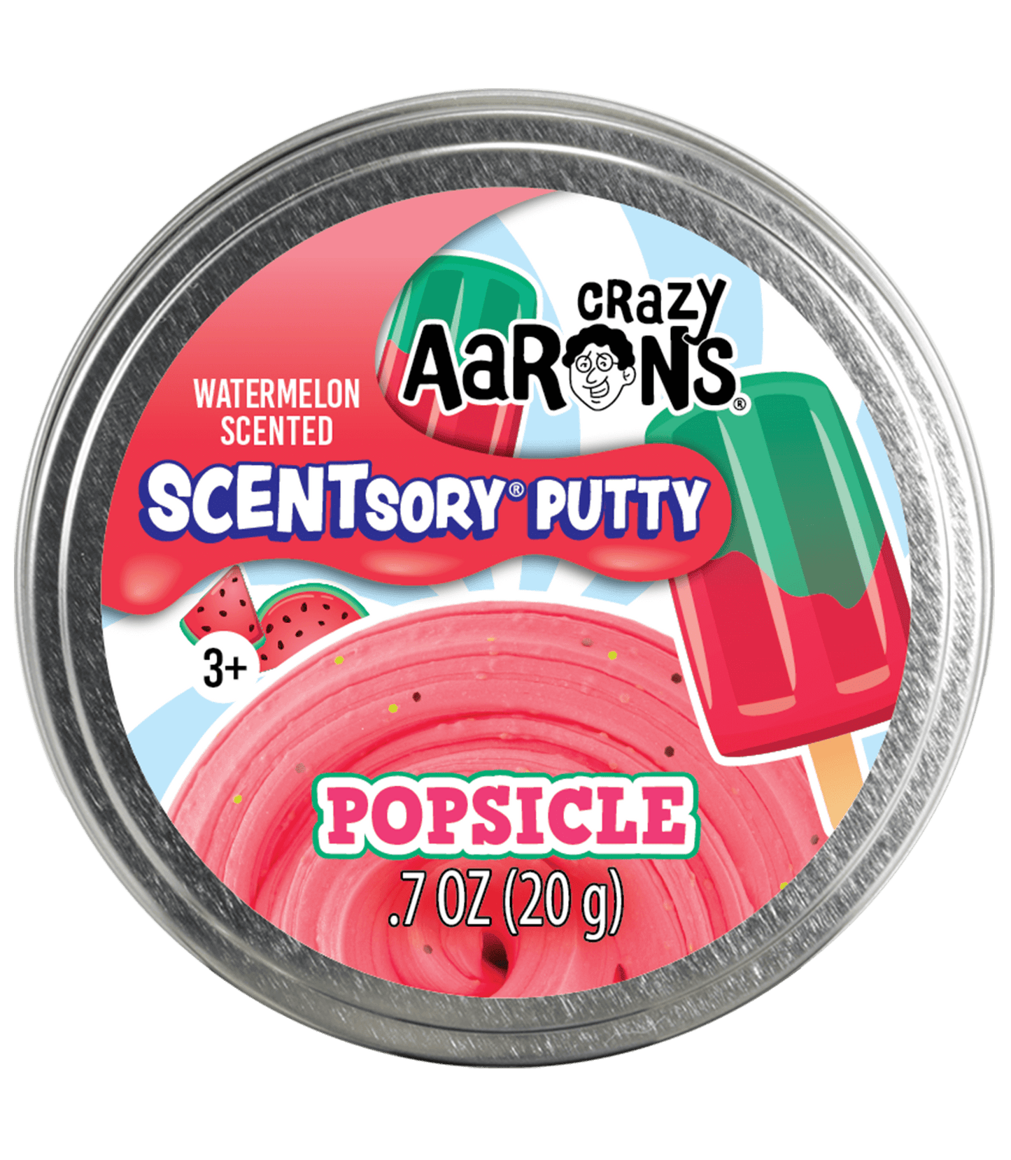 SCENTsory Popsicle 2.75” Thinking Putty by Crazy Aaron’s #SCN-PS055