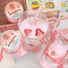 Strawberry Milk Glossy Slime by Kawaii Slime