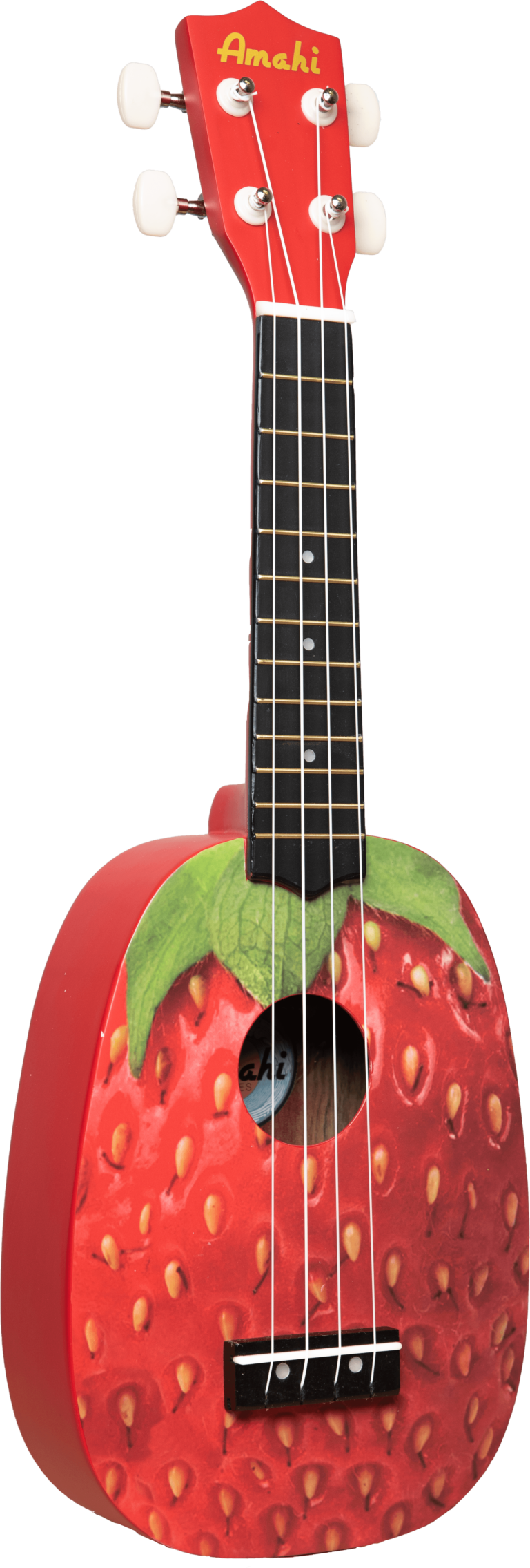 Strawberry Ukulele by Amahi Ukuleles #DDUK18