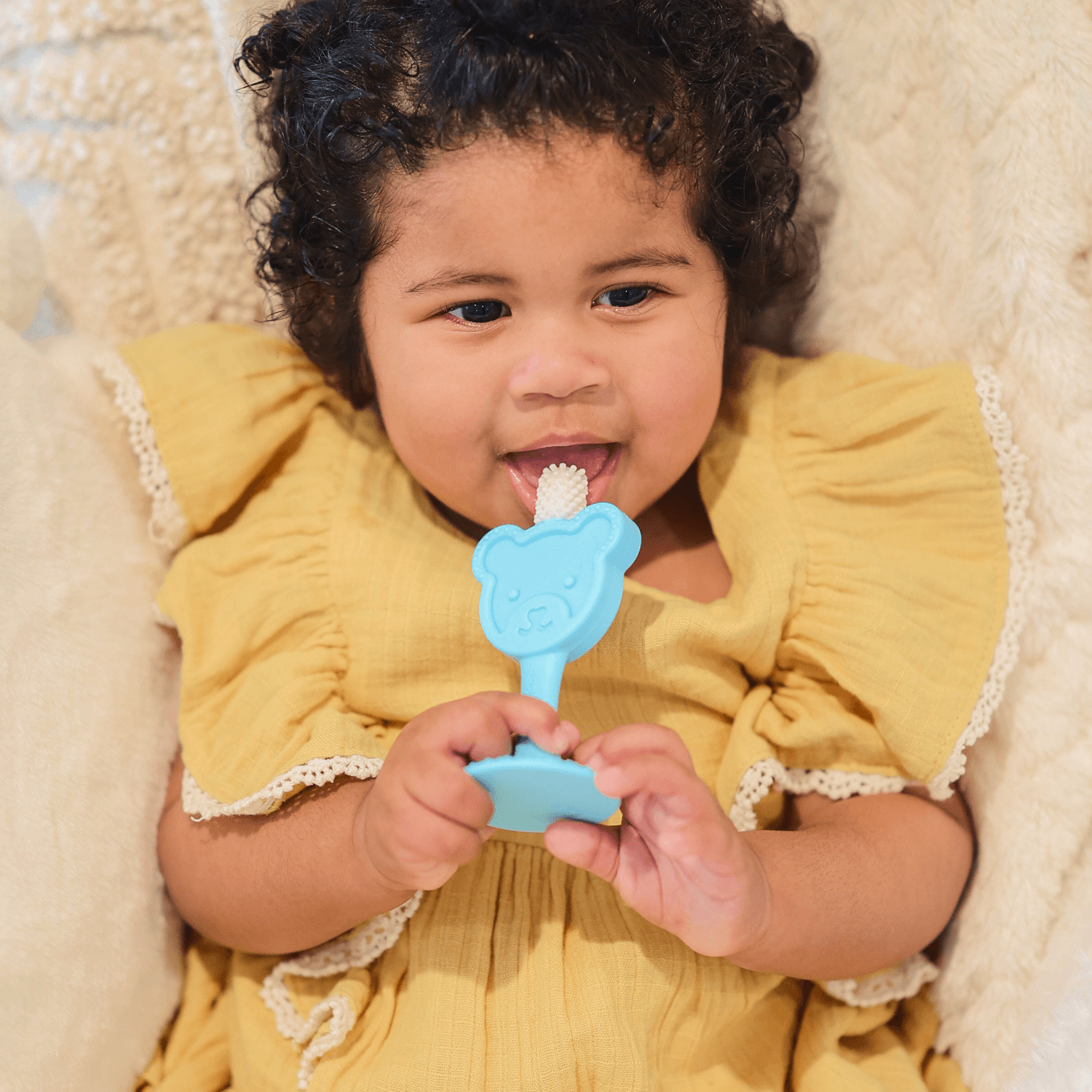 oogiebear 360° toothbrush - infant to toddler training toothbrush