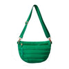 The Blake | Crescent Puffer Sling Bag | 14 Colors : Navy